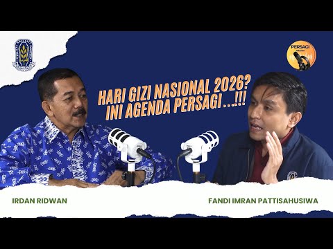 Hari Gizi Nasional 2026?? Ini Agenda PERSAGI Kabupaten Mandailing Natal!!! | PERSAGI Kabupaten Mandailing Natal PODCAST Eps. 16